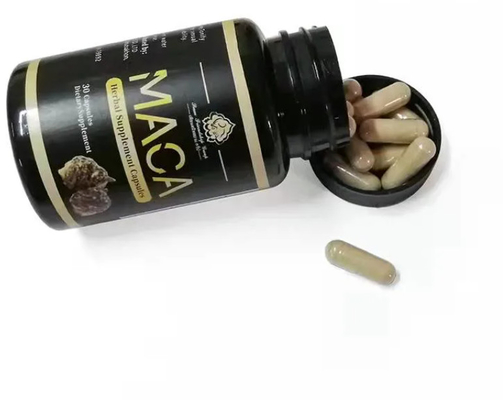 Private Label Maca Capsules 500mg Maca Root Pills For Men