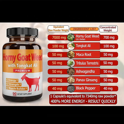 ODM Organic Men Herbal Supplements Candy Tablet Fertility Booster