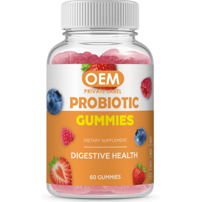 Women'S Organic Digestive Probiotic Gummies Supplements For Breast Enhancement