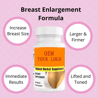 Ladies Breast Herbal Supplement Curve Enhancer Capsules Gummies
