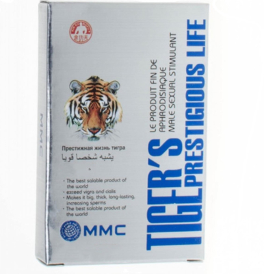 Tiger'S Prestigious Life Maka Men'S Energy Tablets Natural Enhancement Herbal Pills