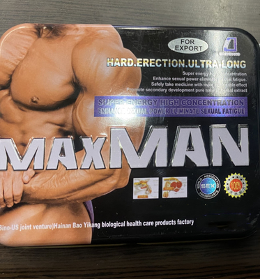 Custom Natural Dietary Supplement Enhancer Men'S Herbal Pill For Maxman Pills
