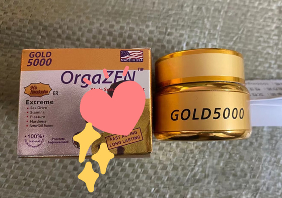 Orgazfn Gold 5000 Pills Maca Herbal Supplement  For Man Herbal Products