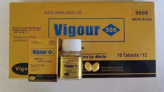 Gluten Free Herbal Dietary Supplements For Male And Vigour 300mg Pills Blue