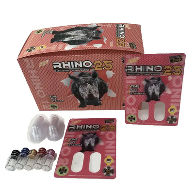 Custom Rhino 69 7 Male Enhancement Enlargement Men Power Pill Customized Logo