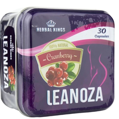 Moisture Proof Leanoza Weight Loss Capsules Square Iron Box