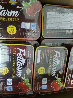 OEM Fettarm Weight Loss Capsules Slimming Long Iron Box