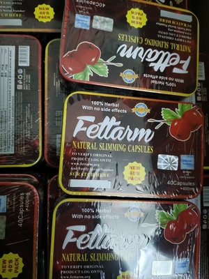 OEM Fettarm Weight Loss Capsules Slimming Long Iron Box