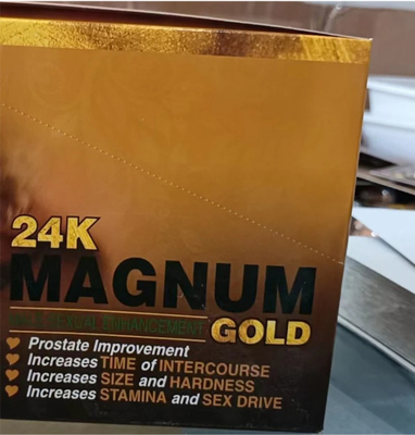 ODM Male Pills Herbal Energy 24K Gold Extract Magnum Healthcare Supplement