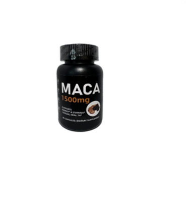 Organic Herbal Extract Black Maca Capsules Booster Supplement