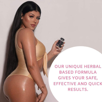Big Butt Vegan Booty Enhancement Gummies Hip Enlargement Private Label